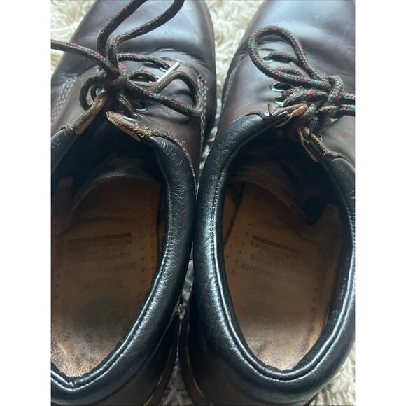 VTG Dr. Martens 8053 Brown Leather Oxfords Dress Shoes England US Mens 11 UK 10 - Picture 14 of 14
